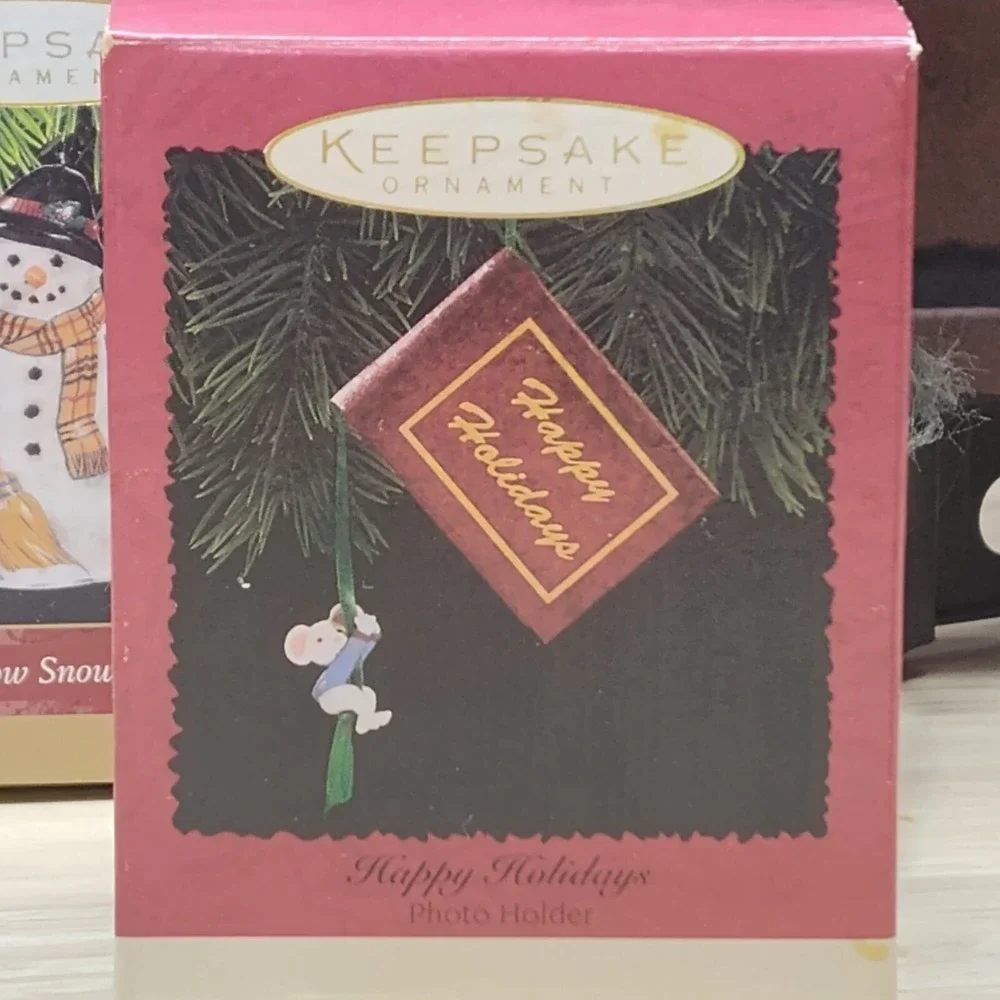 4 Hallmark Keepsake Ornaments Lot